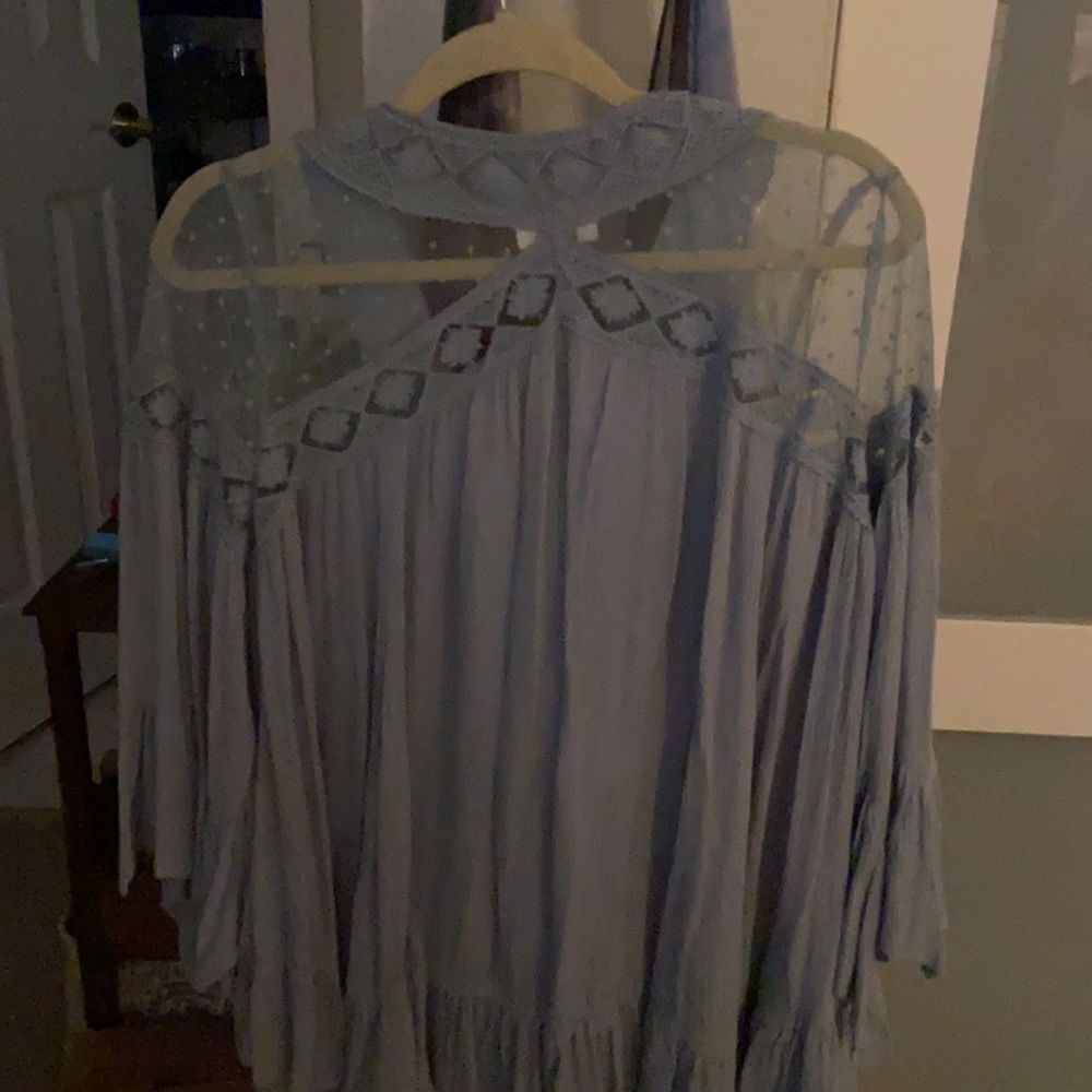 Umgee Lace & Ruffle Top - Picture 2 of 2